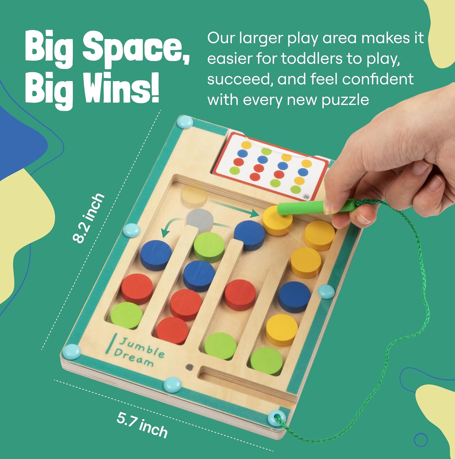 PUZZLE SENSORIAL MONTESSORI JUMBLE® / Special Needs - Imagen 2