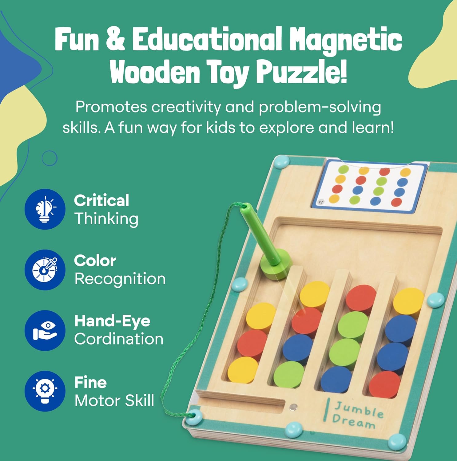 PUZZLE SENSORIAL MONTESSORI JUMBLE® / Special Needs - Imagen 3