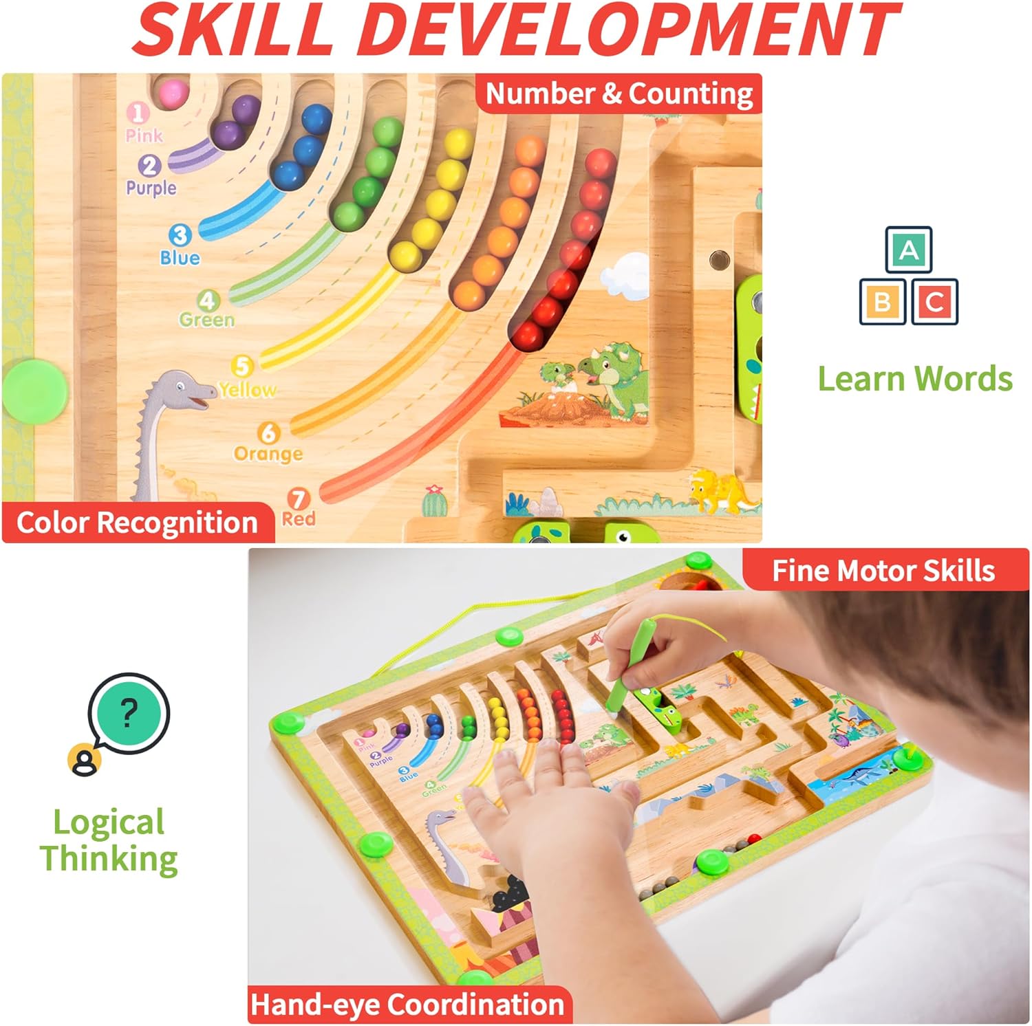 TABLERO SENSORIAL MONTESSORI WOODMAM® / Special Needs - Imagen 4
